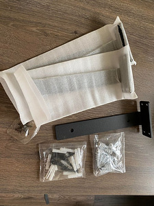 Riiulikandurid 3tk, 25cm pikad, 5mm paksusest terasest (2 foto / 4)