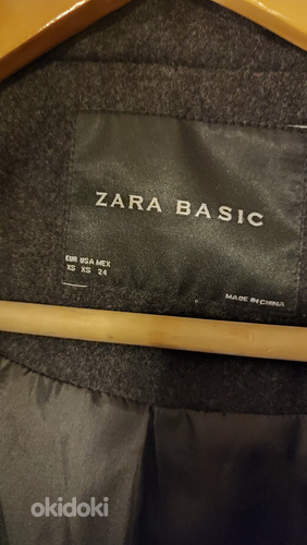 Sügis-kevad mantel Zara (foto #3)