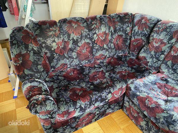 Угловой диван-кровать и 2 кресла (фото #4)