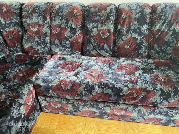 Угловой диван-кровать и 2 кресла (фото #5)