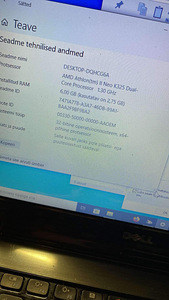 Dell ноутбук (3 фото из 3)