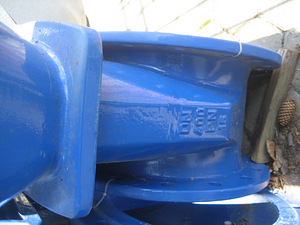 Siiber Saint-Gobain PAM DN400, PN10 (3 foto / 3)