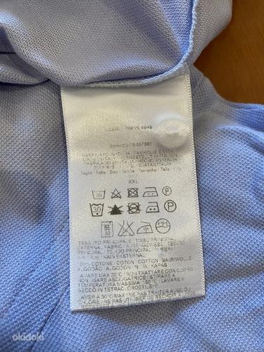 Серая футболка-поло Brijuni - размер XXL (фото #4)