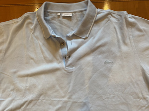 Helesinine Brioni polo - suurus XXL (2 foto / 4)