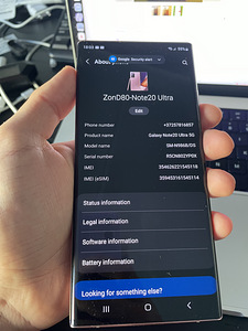 Galaxy note 20 ultra 5G 256GB Pink (1 foto / 3)
