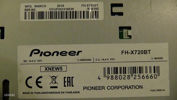 Pioneer FH-X720BT (фото #6)