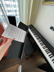 Digital Piano Yamaha P-125 (chair, bag and pedals incuded) (8 foto / 9)