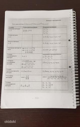 Тетрадь по математике для гос экзамена (фото #1)