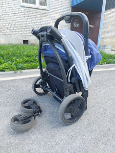 КОЛЯСКА BRITTON Helix DARK BLUE (3 foto / 10)