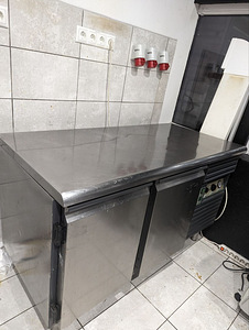Roostevabast terasest kuumkapp/töölaud/Külmkapp (2 foto / 4)