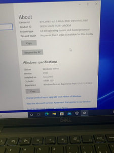 DELL Latitude 7420 Notebook | Intel core i7, 16GB ram, 474GB (5 foto / 5)