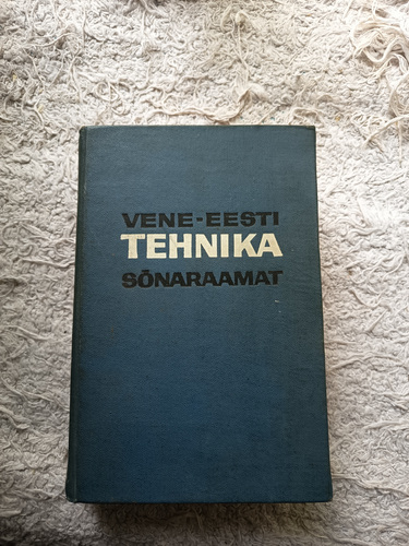 Vene-Eesti tehnika sõnaraamat