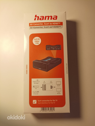 Переходник Hama SCART - HDMI (фото #1)