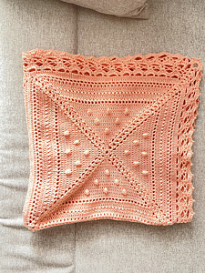 Käsitsi valmistatud pleed 100x100