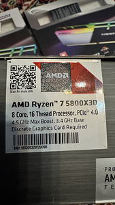 Ryzen 5800x3d / x570 aorus ultra / 32gb g.skill (1 foto / 4)