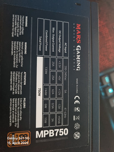 Mars gaming mpb750 (2 фото из 5)