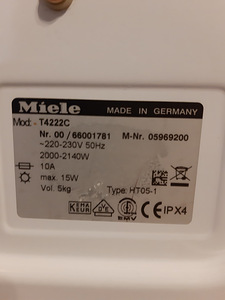 Miele pesukuivati (5 foto / 5)