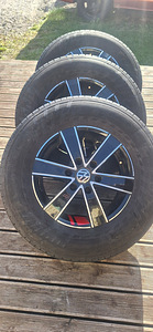 6x130 R16 VW Crafteri valuveljed koos rehvidega 225/75 R16C (2 foto / 10)
