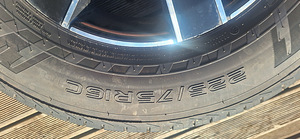 6x130 R16 VW Crafteri valuveljed koos rehvidega 225/75 R16C (6 foto / 10)