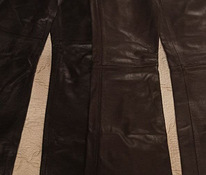 Итальянские брюки, натуральная кожа, размер 36