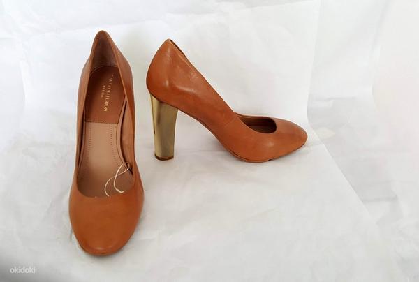Zara обувь кожаная неиспользованная, новая, с лейблами (фото #6)