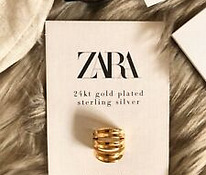 Кольцо Zara из золота 24 карата неиспользованное в оригинальной упаковке