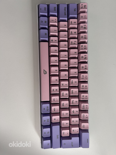 Blackstorm RGB Mech 2 Dual Mode 60 % - розово‑фиолетова