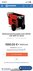 Telwin LINEAR 340 230/380 svarocnii apparat (1 foto / 3)