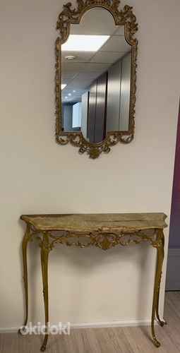 Консольный столик с зеркалом (фото #1)