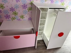 Ikea Smastad laste kapp ja mänguasjakast (2 foto / 2)