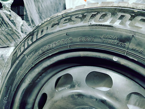 Müüa BMW talverattad - 16" plekkveljed + lamellid + BT rõhu (2 foto / 5)