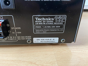 ПРОДАМ РЕСИВЕР TECHNICS SA-GX100L (7 фото из 7)