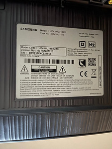 SAMSUNG 43" 4K UHD Smart TV (10 фото из 10)
