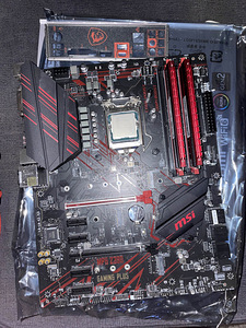 MSI MPG Z390 Gaming Plus / intel i5-9600K / 2x16gb RAM