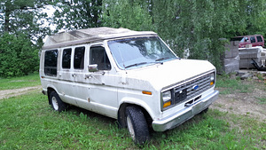 FORD ECONOLINE 5.0 V8 bens+gaas, 1989