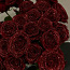 Букет из живых блестящих роз (фото #1)