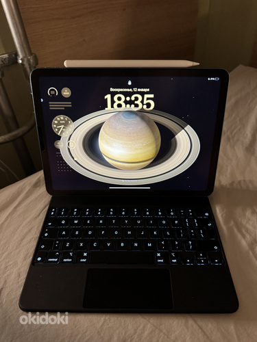 iPad air 2022 64 ГБ (gen 5) + Magic Keyboard + Pencil Pro +