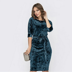 Платья бархотное (3 фото из 4)