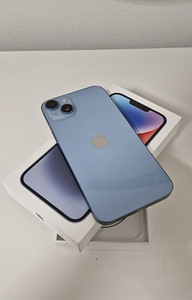Müün iPhone 14 plus helesinine 128 GB. (2 foto / 5)