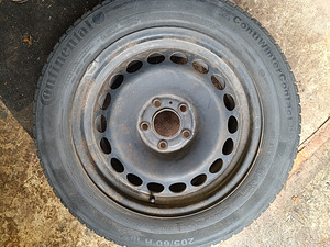 16" rehvid (7mm mustrit) plekkvelgedel (VW,Audi,Seat 5x112) (4 foto / 4)