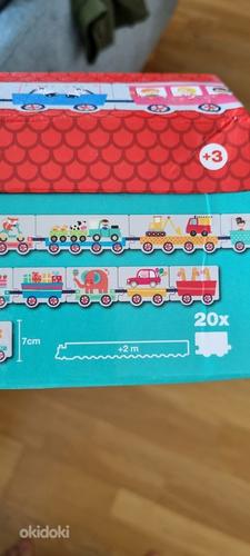 Puzzle пазл крупный 2+ поезд (фото #2)