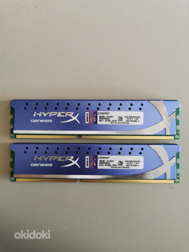 DDR3 Kingston HyperX 2x2gb CL9 1600 (foto #2)