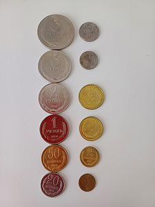 1958. aasta müntide koopiad, 12 tk (1 foto / 2)