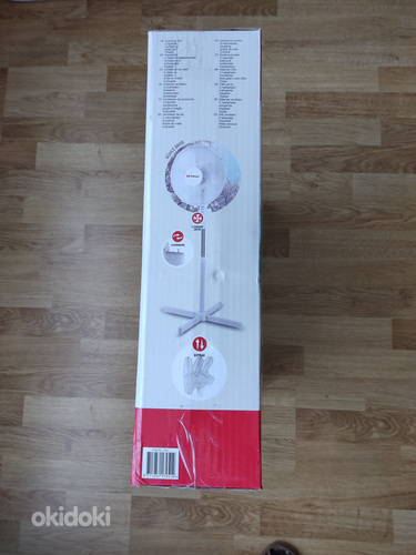 Напольный вентилятор alpina, 42w, диаметр 40 см (фото #3)