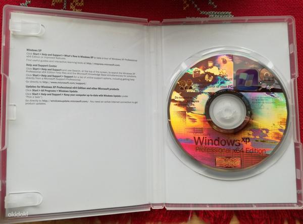 Windows XP Professional X64 Edition Karbi toode haruldus UUS (foto #1)