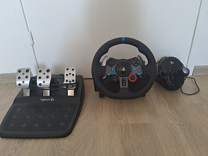 Logitech G29 + переключатель передач (5 фото из 5)