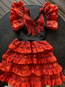 Испанское платье фламенко