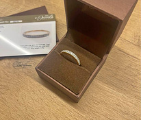 UUS Золотое кольцо, обручальное кольцо 585 16,8 мм 0,21 кара