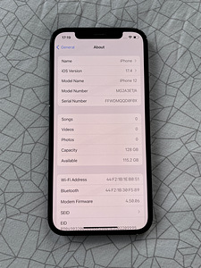iPhone 12 128GB Black (5 foto / 6)