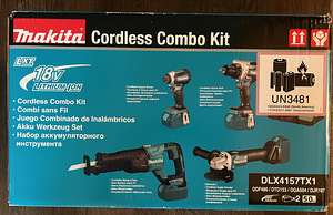 Makita Cordless Combo Kit (1 foto / 3)